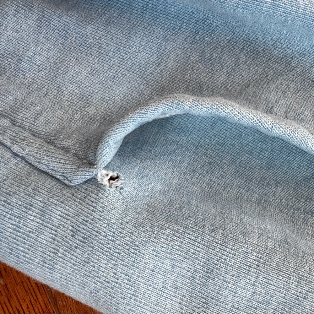 Balenciaga heavyweight hoodie Light baby blue hoody size Large - Picture 10 of 16